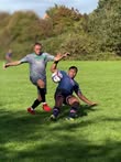Welsh Warrior F.C. match action